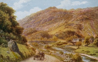 Grange Borrowdale près de Keswick - Alfred Robert Quinton